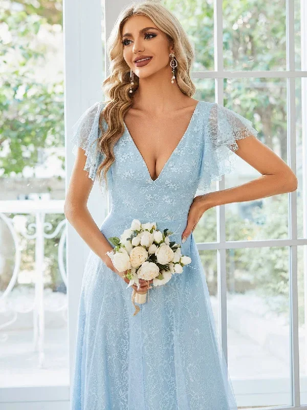 double-v-neck-lace-evening-dresses-with-ruffle-sleeves-ep00857