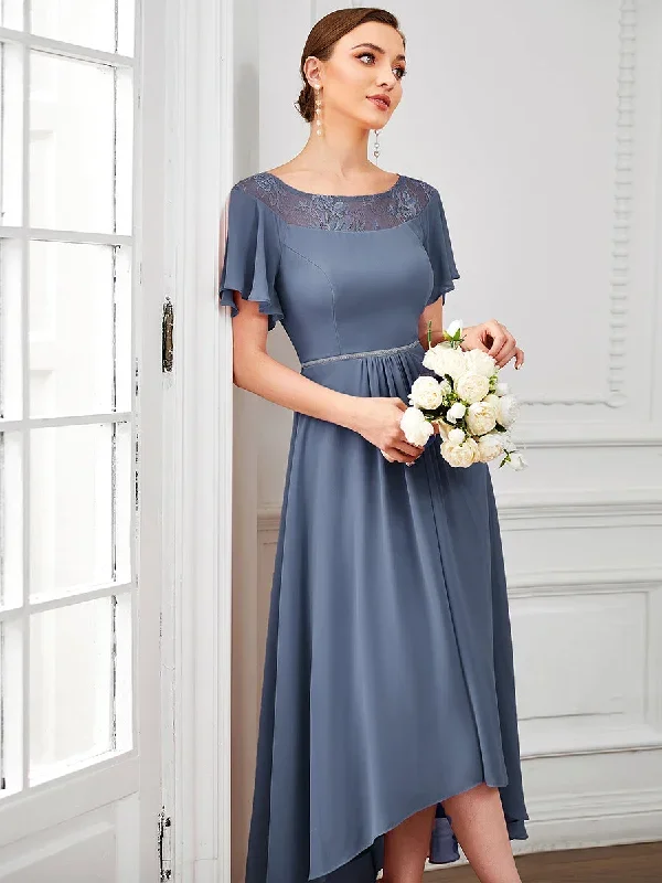 dusty-blue-and-navy-bridesmaid-gowns