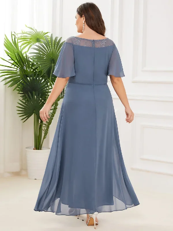 dusty-blue-and-navy-bridesmaid-gowns