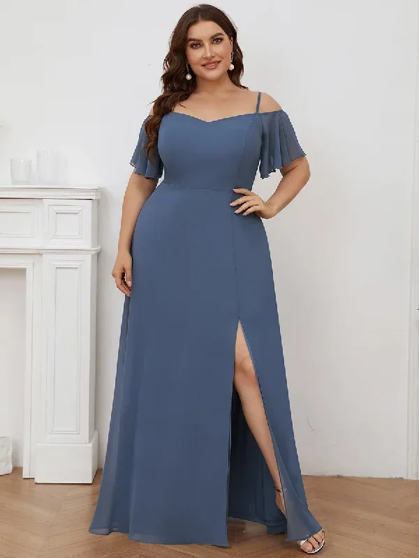 dusty-blue-and-navy-bridesmaid-gowns