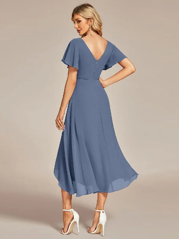 dusty-blue-and-navy-bridesmaid-gowns