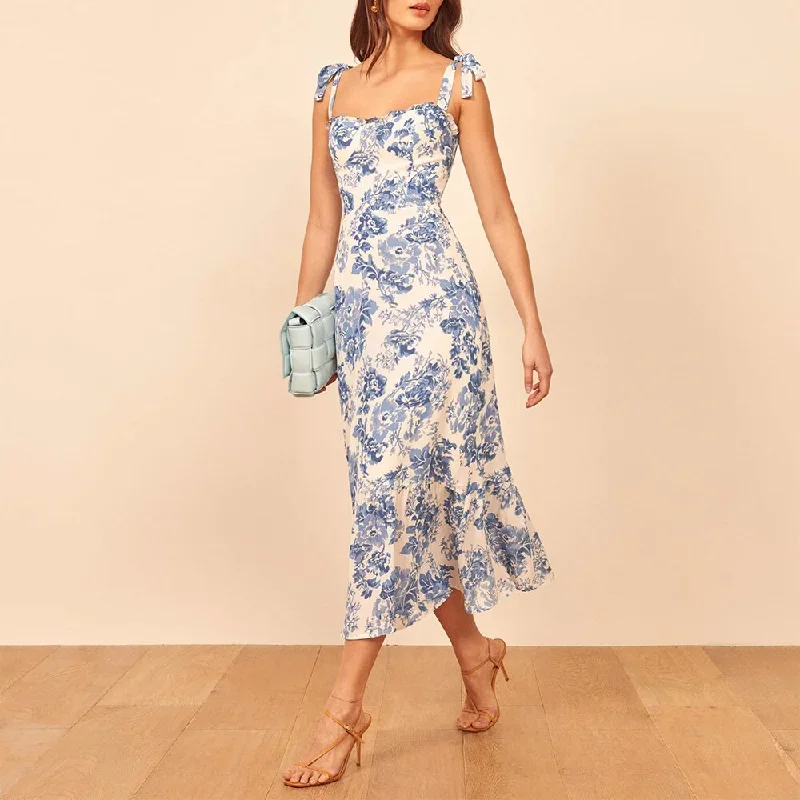 elegant-ruffle-hem-floral-chiffon-midi-dress-neck-strap-tie-sexy-slip-dress