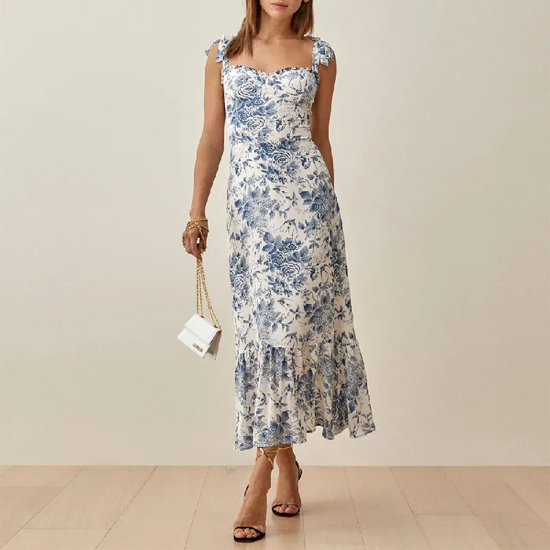 elegant-ruffle-hem-floral-chiffon-midi-dress-neck-strap-tie-sexy-slip-dress