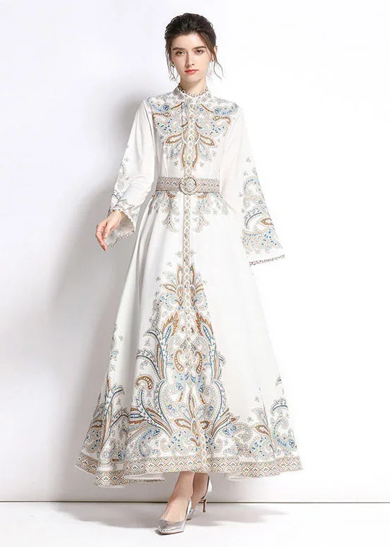 elegant-white-embroideried-patchwork-cotton-exra-large-hem-long-dresses-flare-sleeve