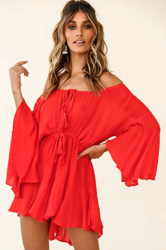 fiona-drawstring-waist-romper-red