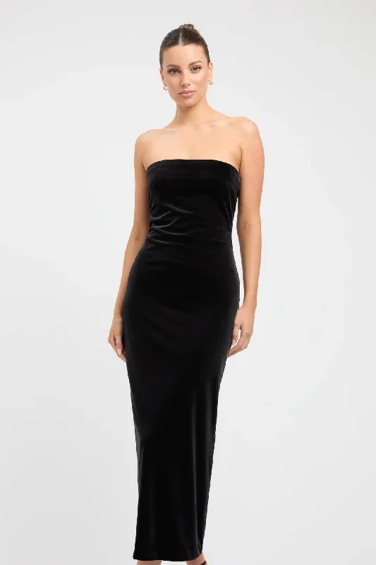 fleur-strapless-dress-black