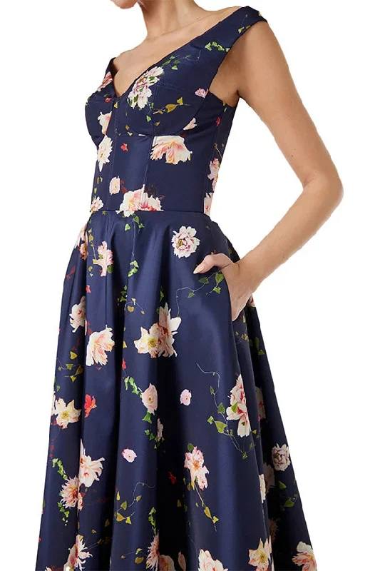 floral-off-the-shoulder-dress-navy