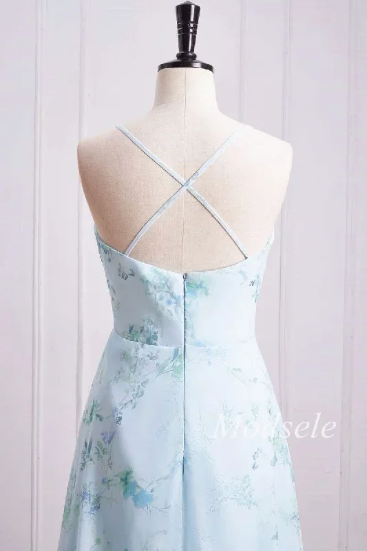 floral-print-cowl-neck-cross-back-chiffon-bridesmaid-dress