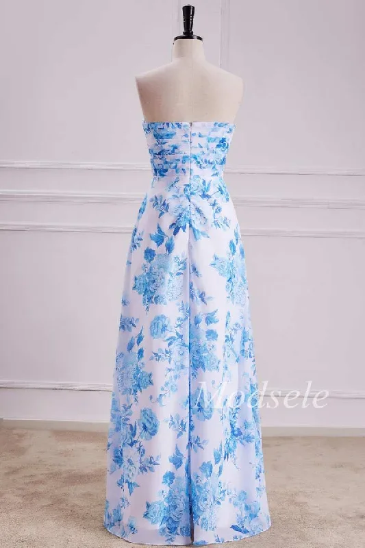 floral-print-shirred-bodice-strapless-maxi-dress