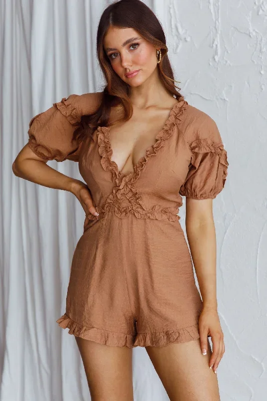 galatia-frill-trim-puff-sleeve-romper-tan