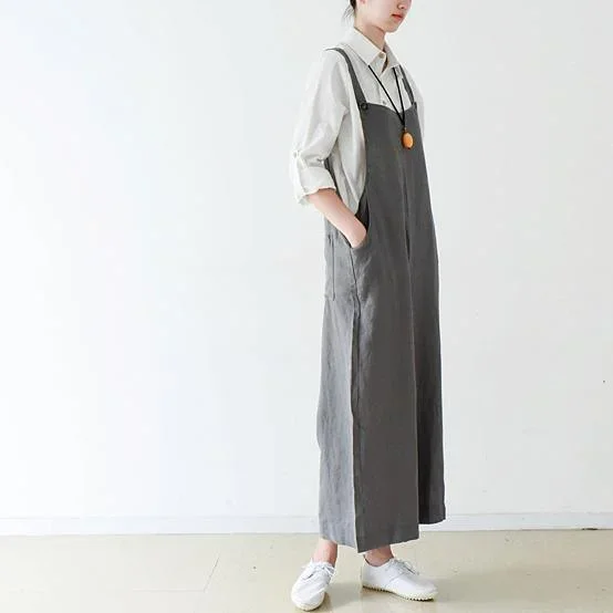 gray-cozy-cotton-jumpsuit-pants-plus-szie-linen-pants-wide-leg