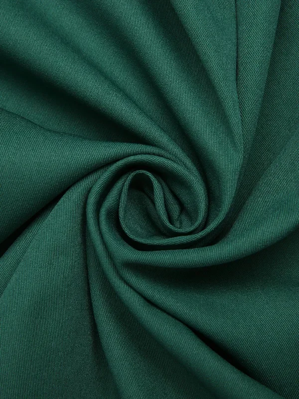 green-1950s-solid-pleated-skirts