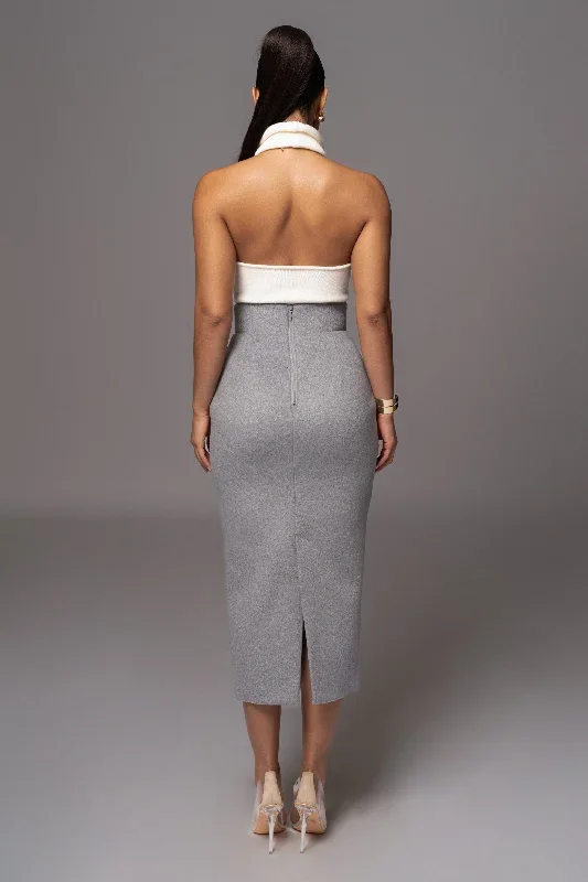 grey-nostalgia-high-waist-skirt