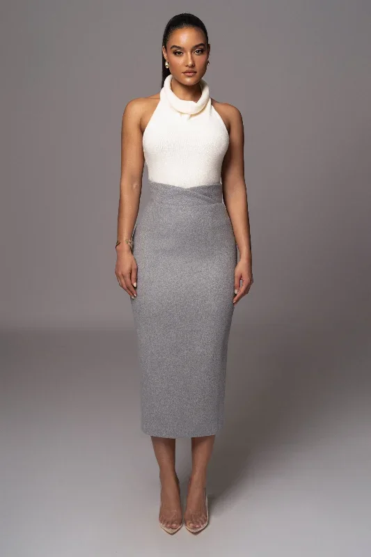 grey-nostalgia-high-waist-skirt