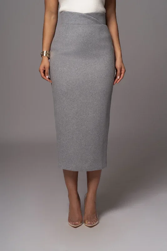 grey-nostalgia-high-waist-skirt