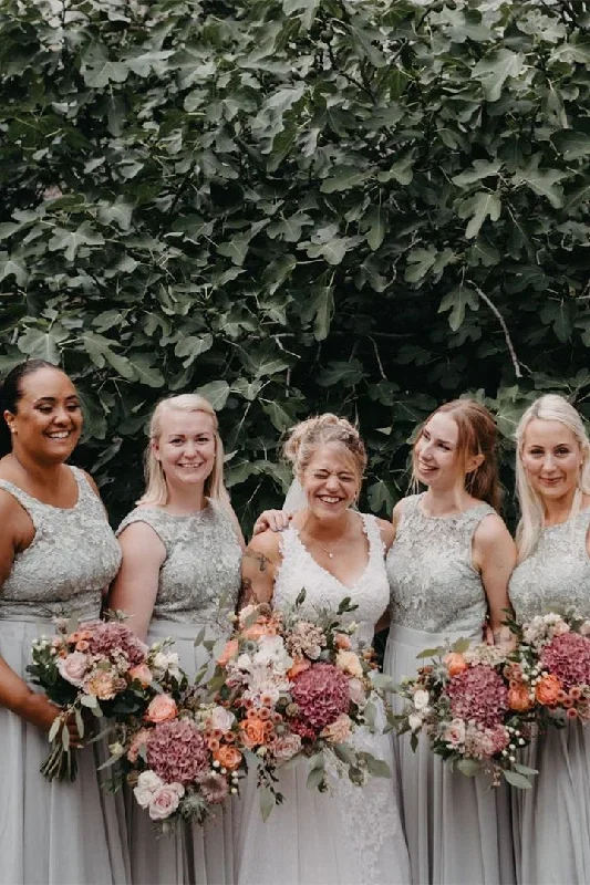 halter-blush-pink-lace-top-long-bridesmaid-dress