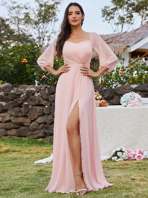 high-slit-waist-pleated-off-shoulder-chiffon-bridesmaid-dress-with-long-sleeves-ess0002