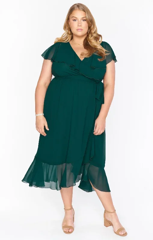 jess-ruffle-midi-dress-emerald-chiffon