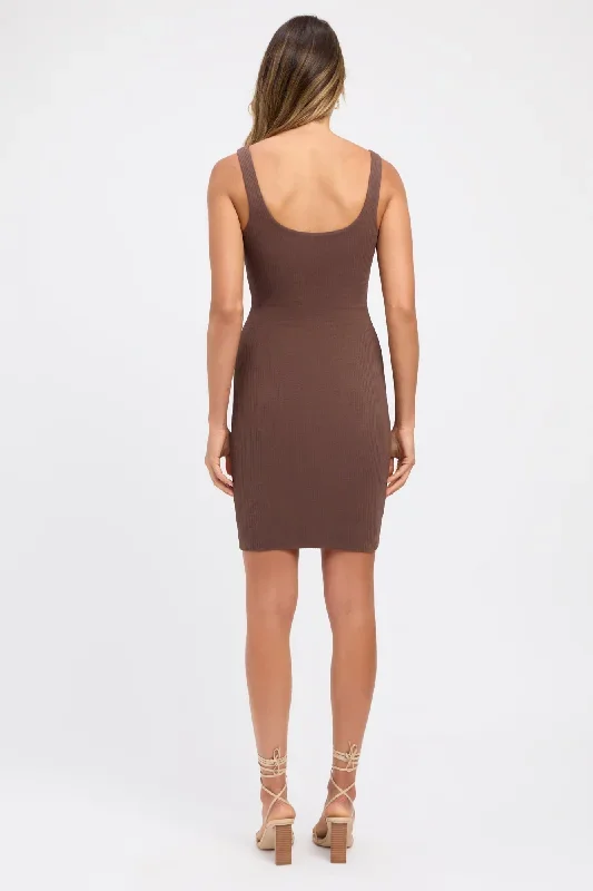 kaia-mini-dress-chocolate