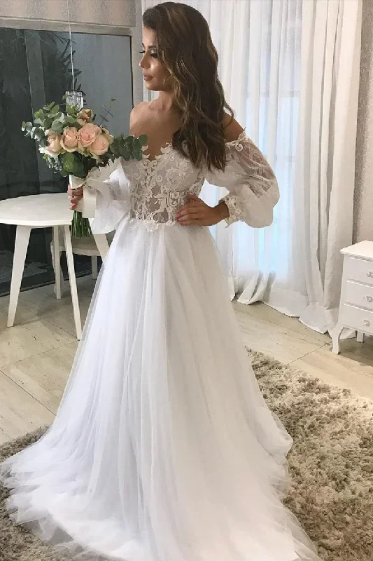 long-a-line-off-the-shoulder-white-wedding-dress-with-lace