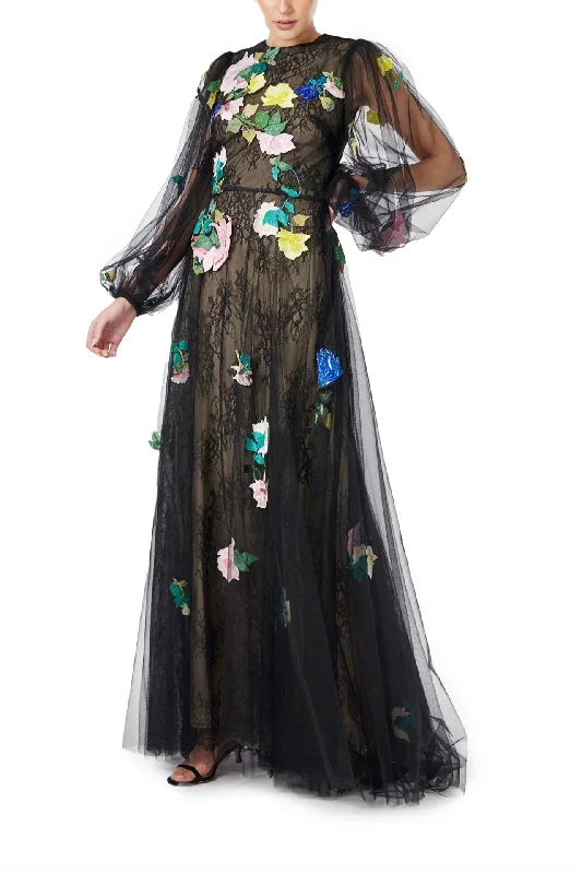 long-sleeve-floral-embroidered-tulle-gown