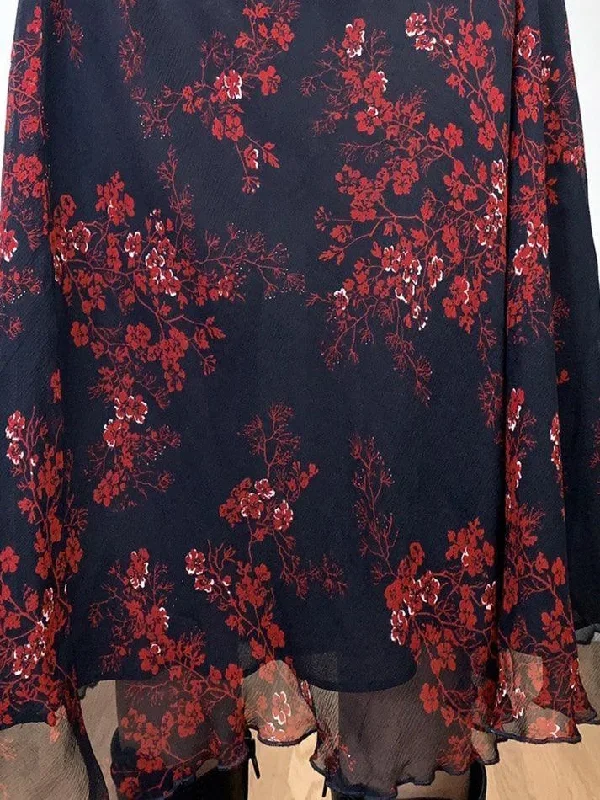 mesh-paneled-floral-midi-skirt