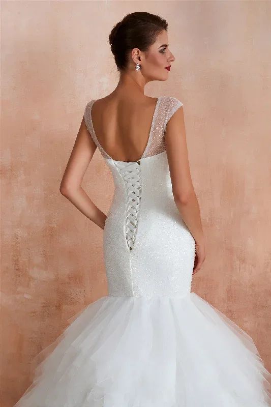 multi-tiered-lace-up-mermaid-wedding-dress-with-chapel-train