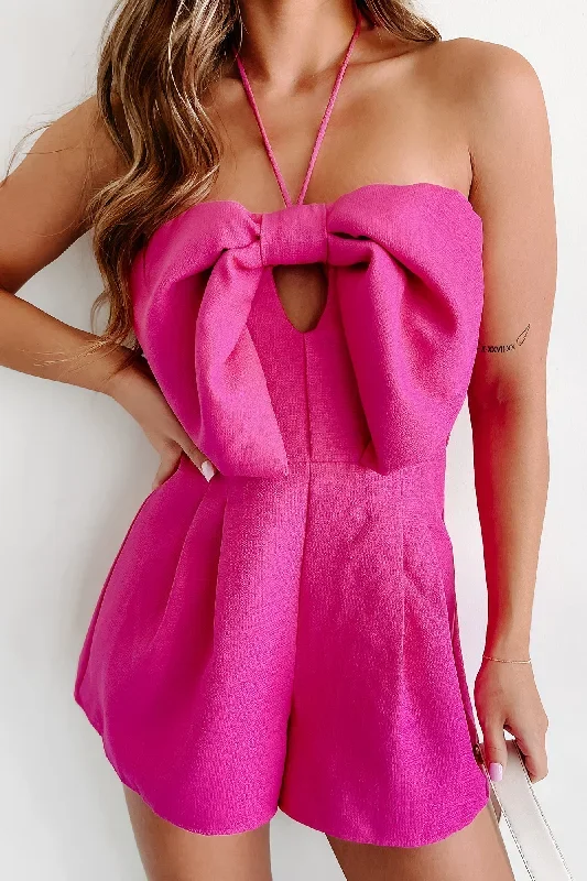 mysterious-admirer-bow-front-halter-tie-romper-magenta