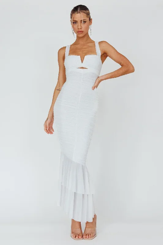 nadia-ruched-fishtail-maxi-dress-white