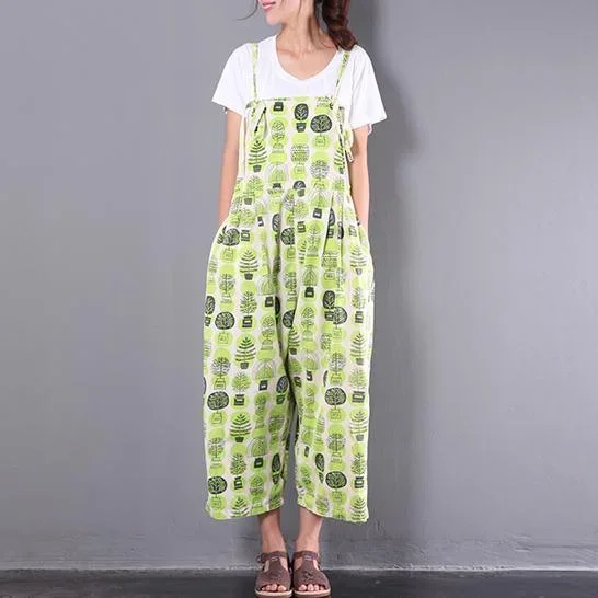 new-light-green-unique-stylish-pants-plus-size-casual-jumpsuit-pants