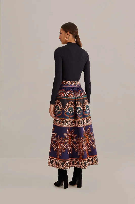 orange-ainika-tapestry-midi-skirt