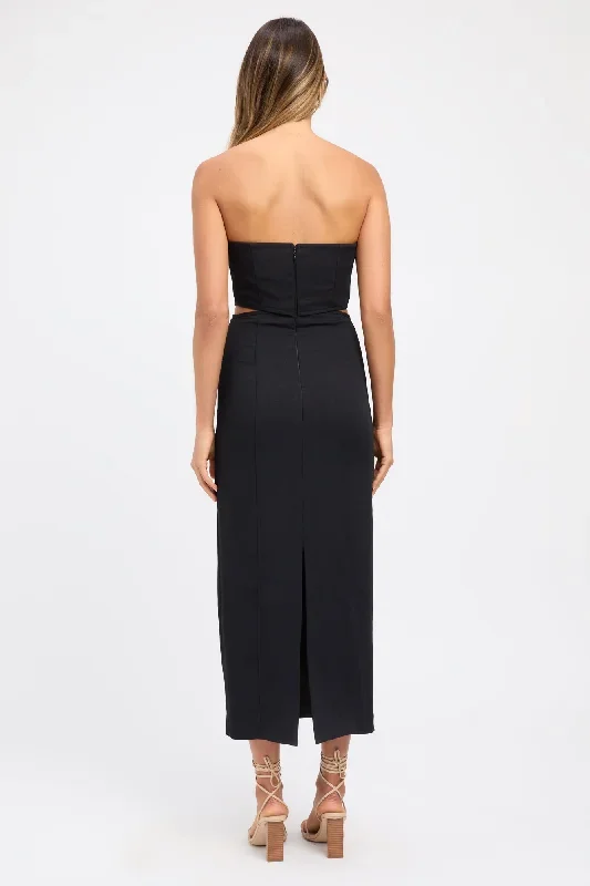 oyster-cut-out-midi-dress-black