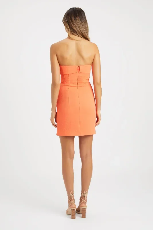 oyster-strapless-mini-dress-sunrise