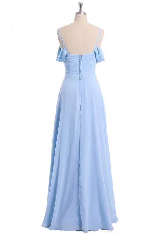 periwinkle-off-the-shoulder-sweetheart-bridesmaid-dress