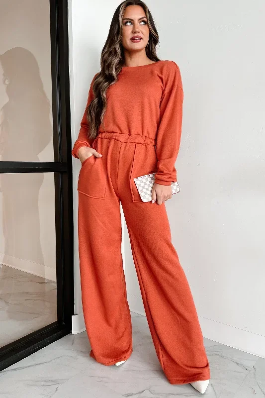 plausible-deniability-long-sleeve-wide-leg-jumpsuit-rust