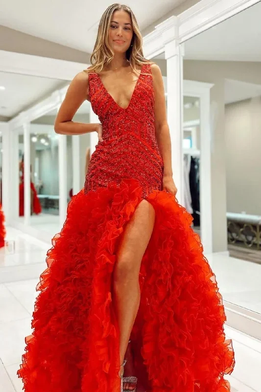 plunge-v-backless-ruffle-sequin-prom-dress-with-slit