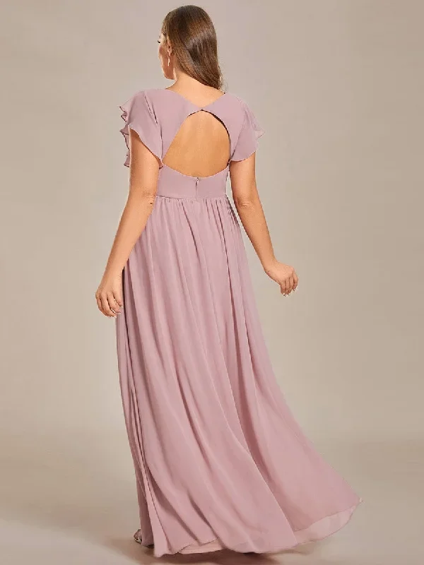 plus-size-chiffon-pleated-a-line-back-cutout-bridesmaid-dress-es01819