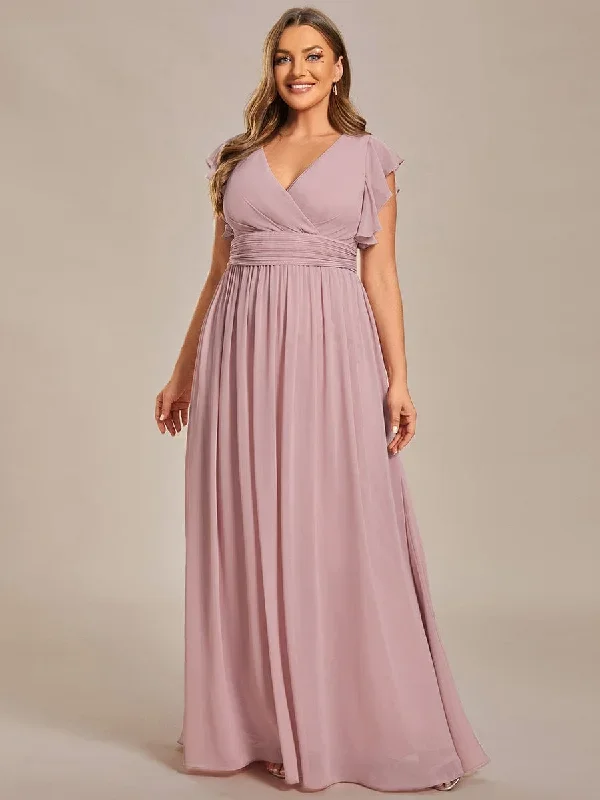 plus-size-chiffon-pleated-a-line-back-cutout-bridesmaid-dress-es01819