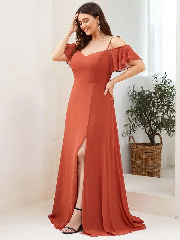 plus-size-cold-shoulder-bridesmaid-dress-with-side-slit-es00237