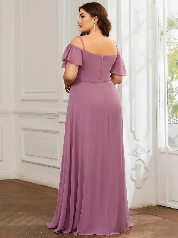 plus-size-cold-shoulder-bridesmaid-dress-with-side-slit-es00237