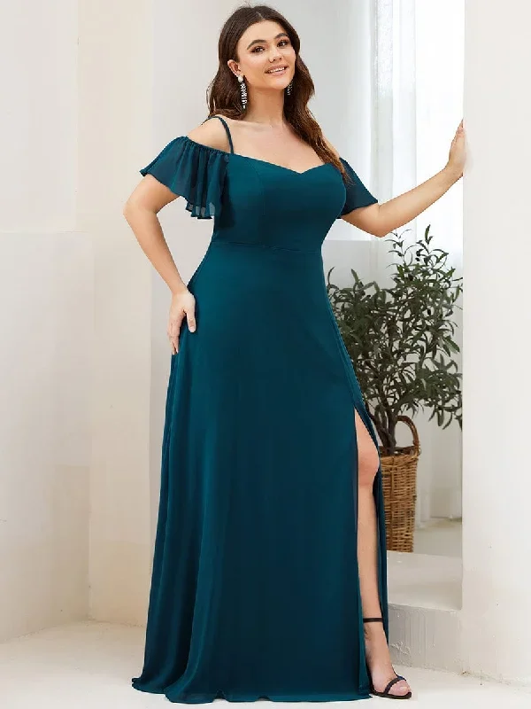 plus-size-cold-shoulder-bridesmaid-dress-with-side-slit-es00237