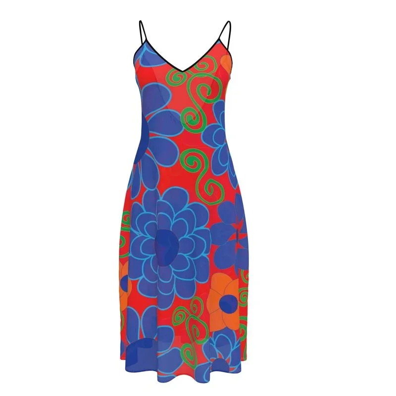 popin-buds-red-and-navy-camisole-dress-slip-dress-chemise