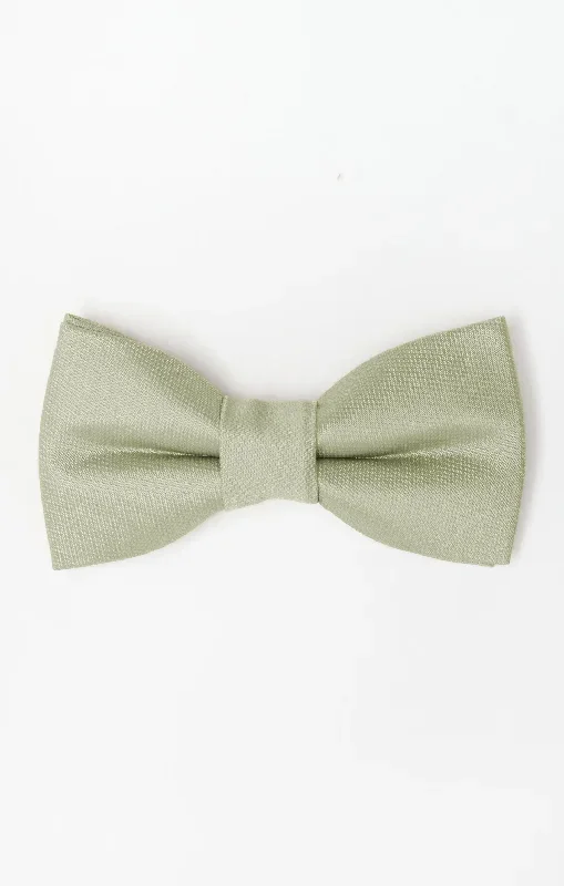 Range Kids Bow Tie ~ Moss Green Solid