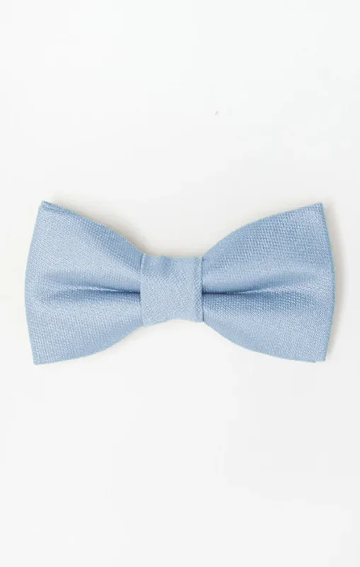 Range Kids Bow Tie ~ Steel Blue Solid