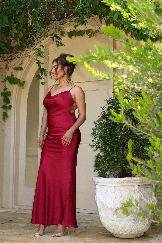 red-barcelona-satin-maxi-dress