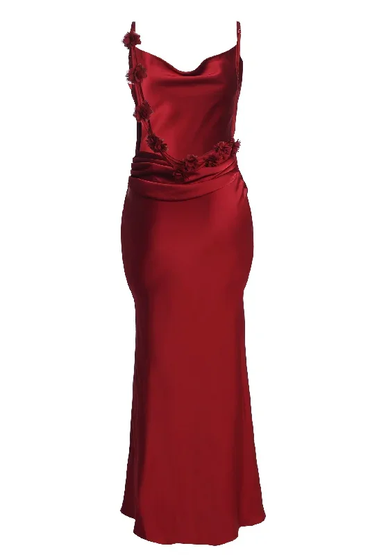 red-barcelona-satin-maxi-dress