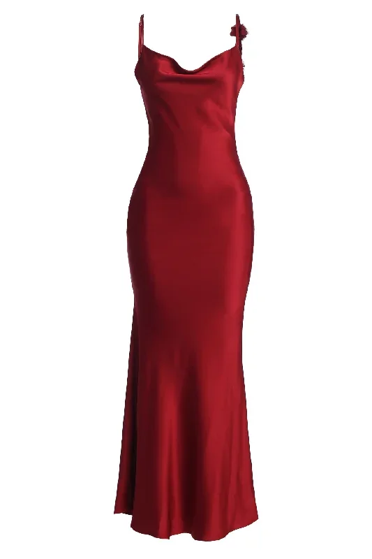 red-barcelona-satin-maxi-dress