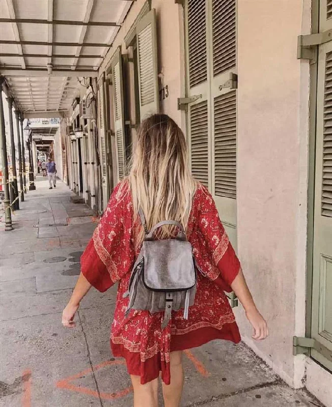 red-floral-print-kimono-sleeve-mini-dress