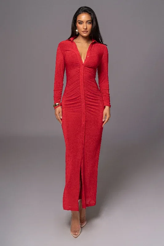 red-zahra-button-front-maxi-dress