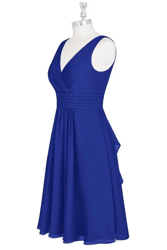 royal-blue-v-neck-backless-a-line-short-bridesmaid-dress